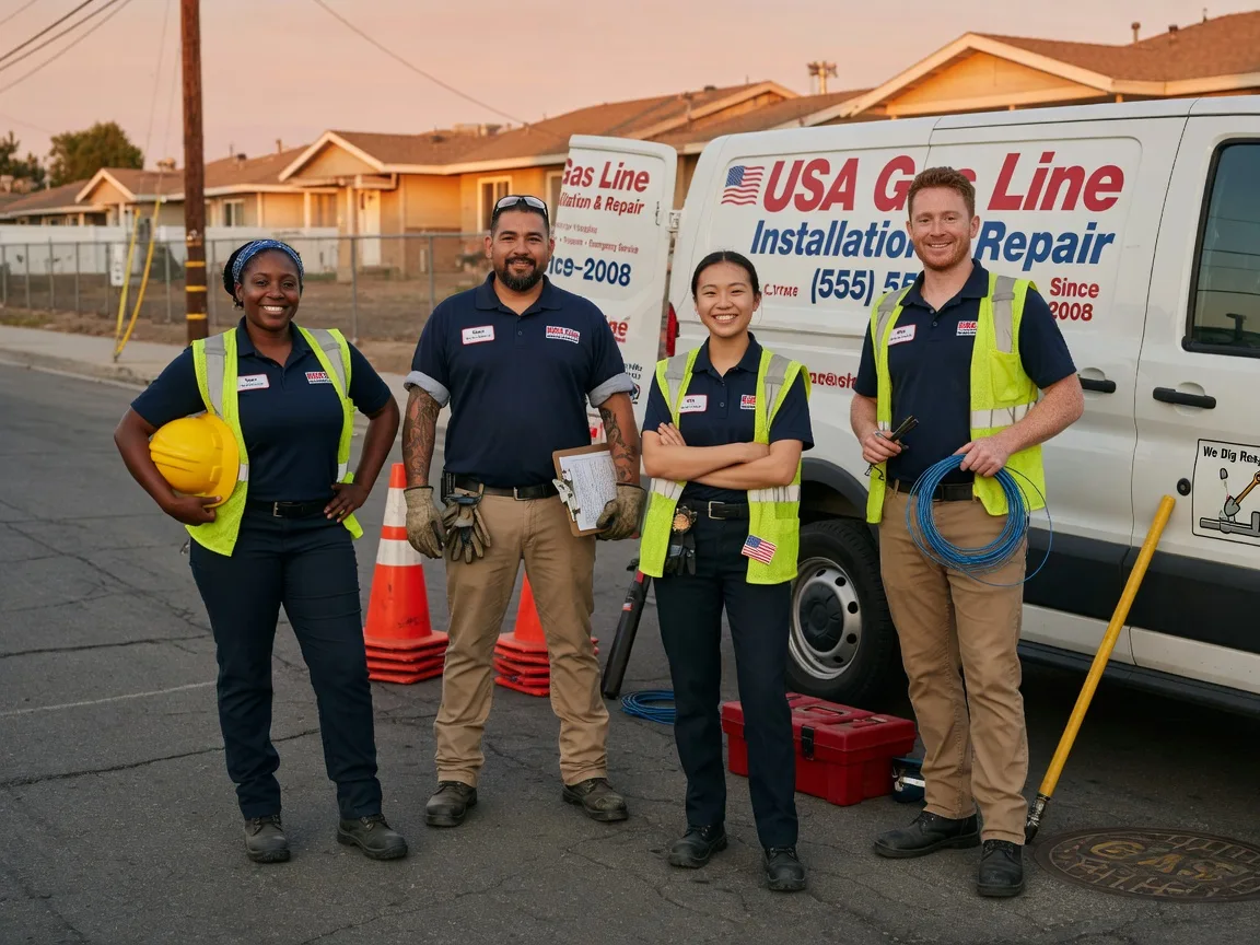Gas Line Installation company in Parchman, MS
